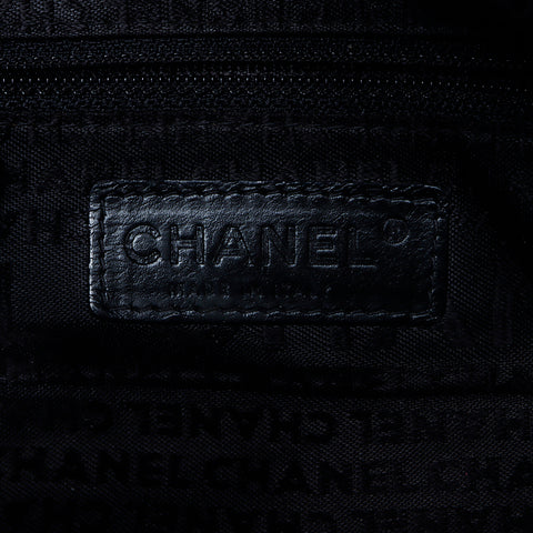 シャネル CHANEL 9番台 キャビア チョコバー ボストン ミニ ハンドバッグ ブラック WS9718