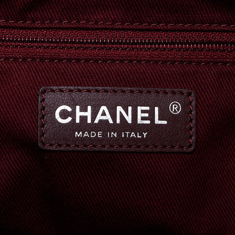 シャネル CHANEL 14番台 インザミックス トートバッグ カーキ WS9723