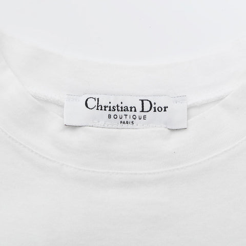 クリスチャンディオール Christian Dior SizeM コットン タンクトップ ホワイト WS9743