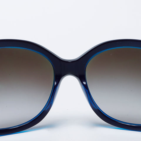 シャネル CHANEL ココマーク バタフライ サングラス ブルー WS9749