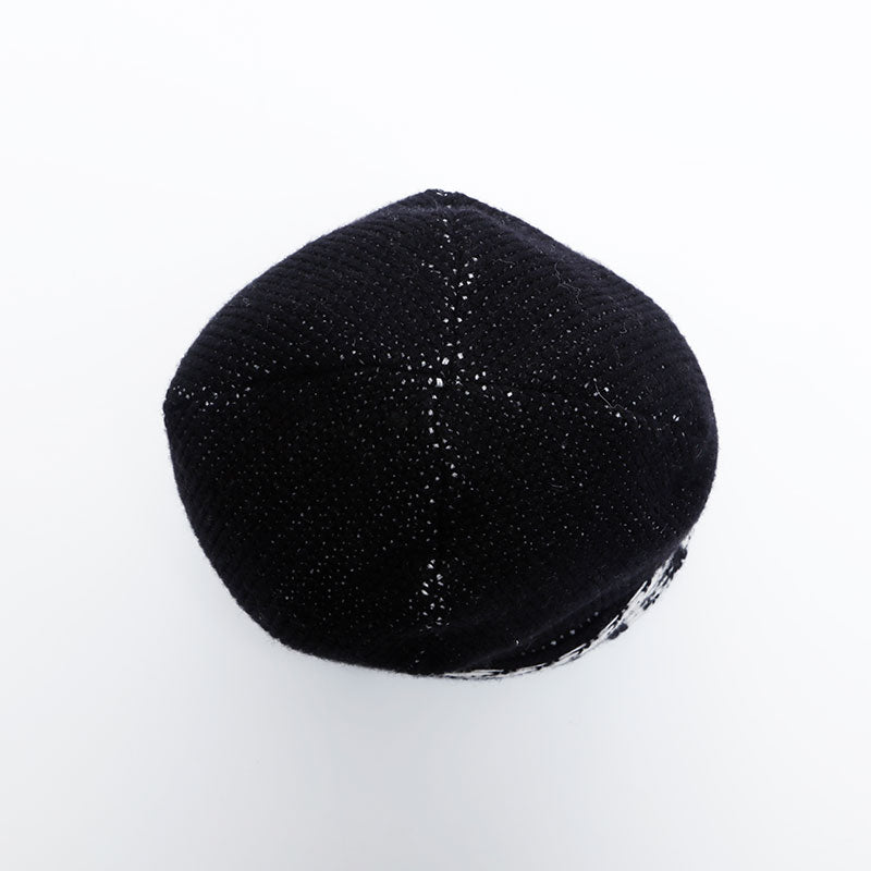 シャネル CHANEL ニット帽 ロゴ カシミヤ ニットキャップ