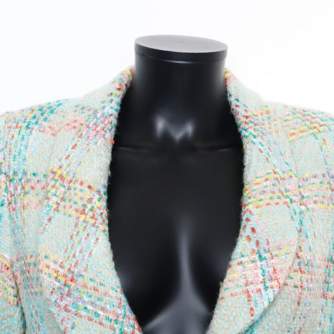 Chanel CHANEL SIze38 Tweed Jacket Multicolor WS9773