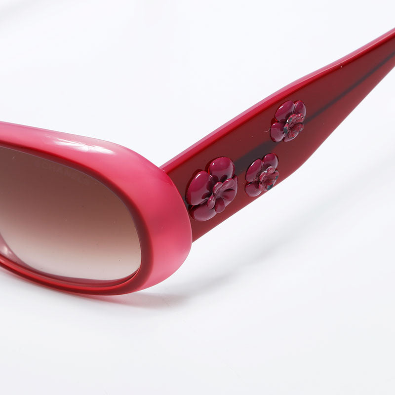 Chanel Camellia Coco Mark Sunglasses Pink WS9798 – NUIR VINTAGE