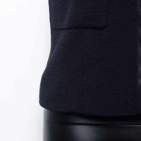 CHANEL Size36 Jacket Dress Suit Ribbon setup black WS9804