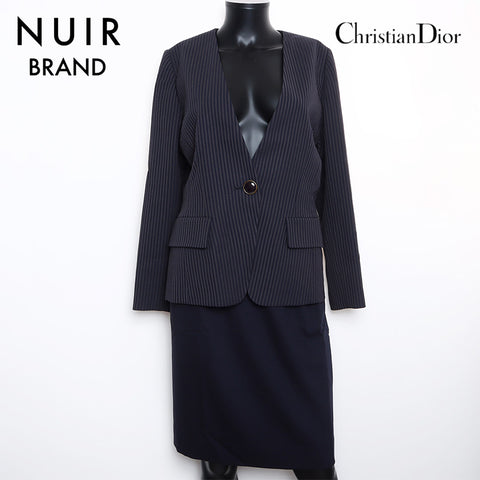 Christian Dior Size9 Jacke Rockanzug Setup Grey WS9805