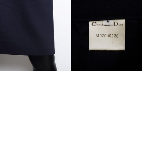Christian Dior Size9 Jacke Rockanzug Setup Grey WS9805