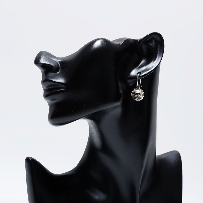 シャネル CHANEL 02C ラインストーン ココマーク ピアス シルバー