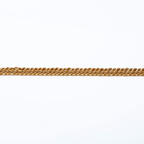 CHANEL 1980s Chain Necklace gold WS9812