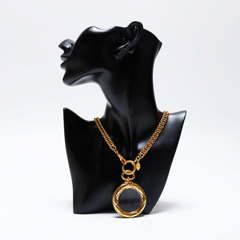Chanel 1980 Collier de chaîne Gold WS9812