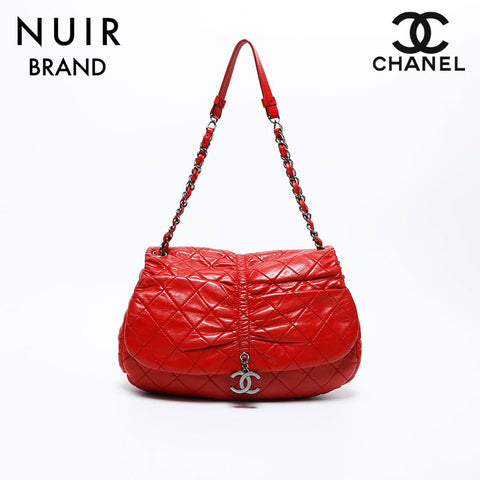 シャネル CHANEL 11番台 ラムスキン チェーン ショルダーバッグ レッド WS9834 – NUIR VINTAGE