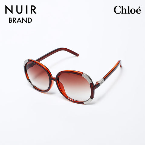 Chloe Butterfly type sunglasses Brown WS9868