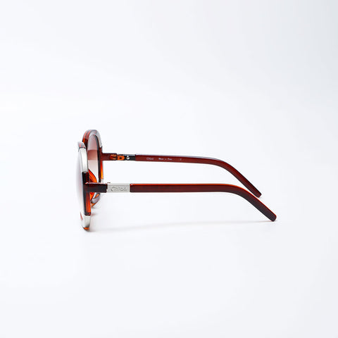 Chloe Butterfly type sunglasses Brown WS9868