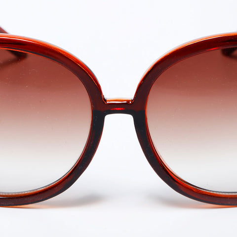 Chloe Butterfly type sunglasses Brown WS9868