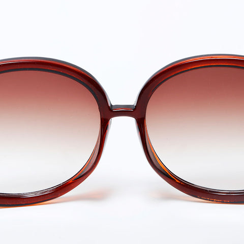 Chloe Butterfly type sunglasses Brown WS9868