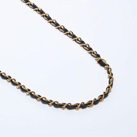 Chanel Chanel n ° 5 caviar peau jumbo matelasse chaîne de rabat à stitch sauvage sache d'épaule noir ws9892