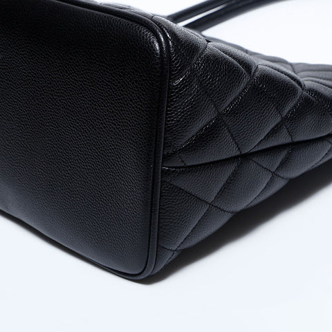 CHANEL No. 7 Replica Tote COCO Mark Umhängetasche schwarz WS9912