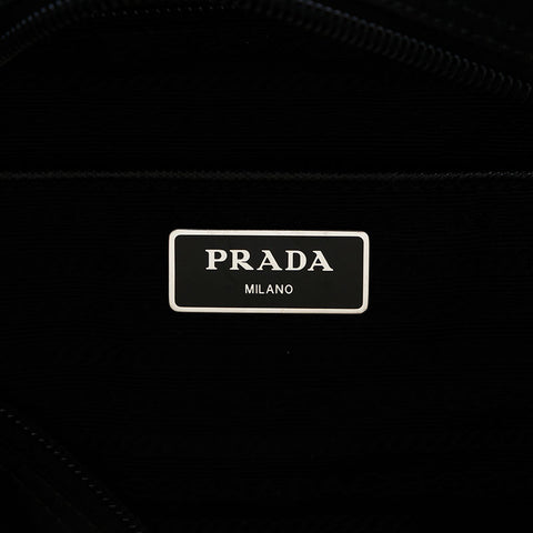 プラダ PRADA Re-Nylon 三角ロゴタグ メッセンジャーバッグ ショルダーバッグ ブラック WS9920