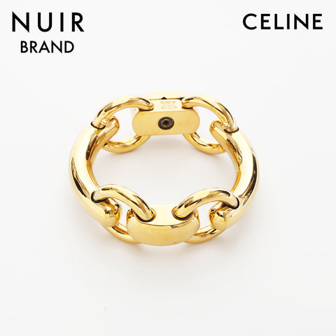 セリーヌ CELINE チェーン 太め ブレスレット ゴールド WS9923 – NUIR VINTAGE