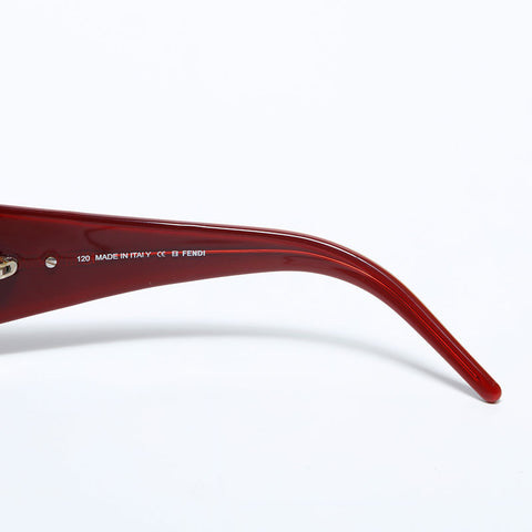 FENDI Leopard Pattern sunglasses Brown WS9930