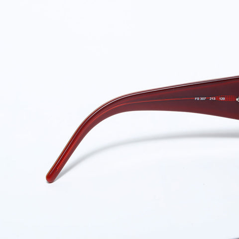 FENDI Leopard Pattern sunglasses Brown WS9930