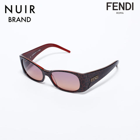 FENDI Leopard Pattern sunglasses Brown WS9930