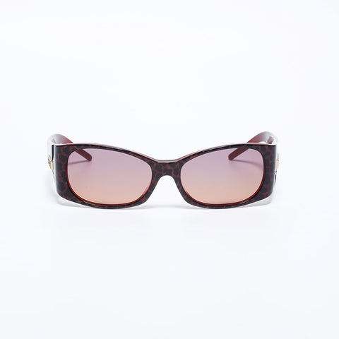 FENDI Leopard Pattern sunglasses Brown WS9930