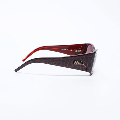FENDI Leopard Pattern sunglasses Brown WS9930