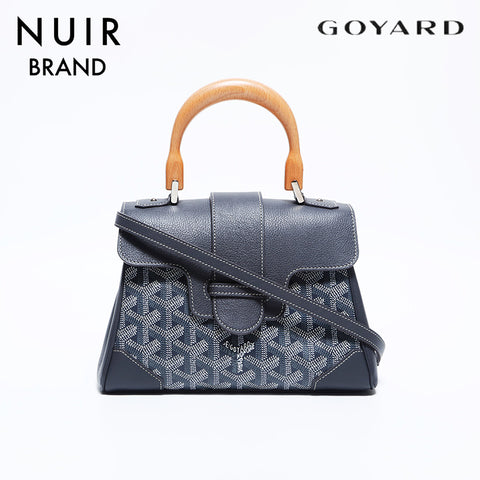 ゴヤール GOYARD ミニ サイゴン サッチェル ショルダーバッグ グレー WS9931