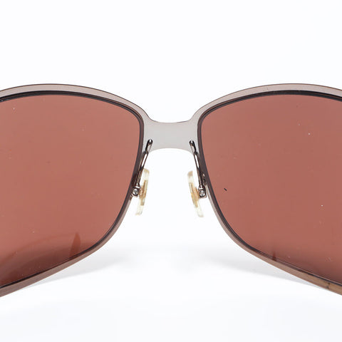 GUCCI Belt Butterfly sunglasses Brown WS9936