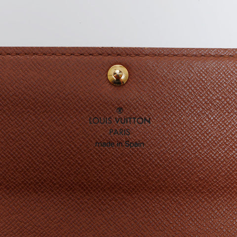 ルイ・ヴィトン LOUIS VUITTON モノグラム CA4048 長財布 ブラウン WS9940