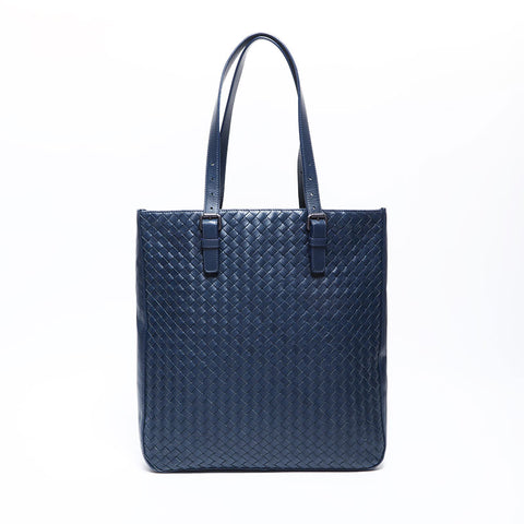 ボッテガヴェネタ BOTTEGAVENETA イントレチャート ショルダーバッグ ネイビー WS9964