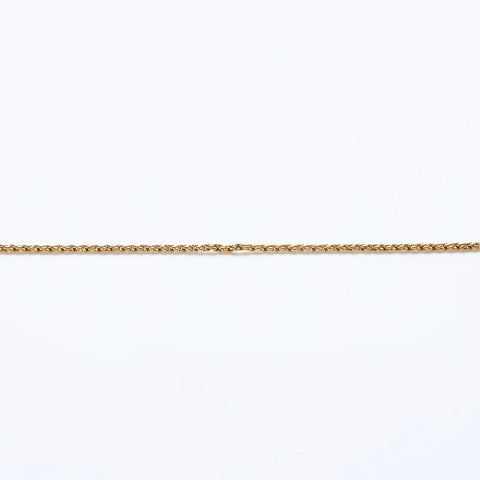 Christian Dior Rhinestone CD logo Necklace gold WS9967