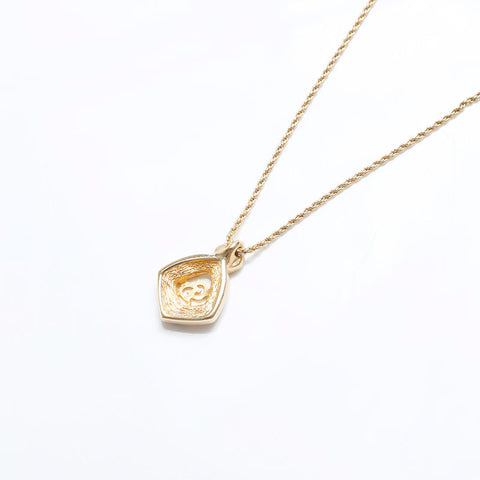 Christian Dior Rhingestone CD Collier Gold WS9967