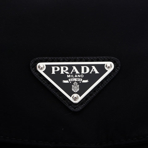 プラダ PRADA Re-Nylon 三角ロゴタグ ナイロン リュック・デイパック ブラック WS9984