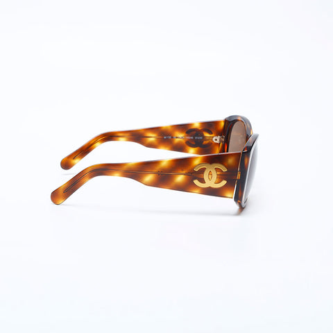 小物 CHANEL vintage sunglasses coco gold Near MINT CHANEL COCO Gold Logos 01452 94305 CC Sunglasses