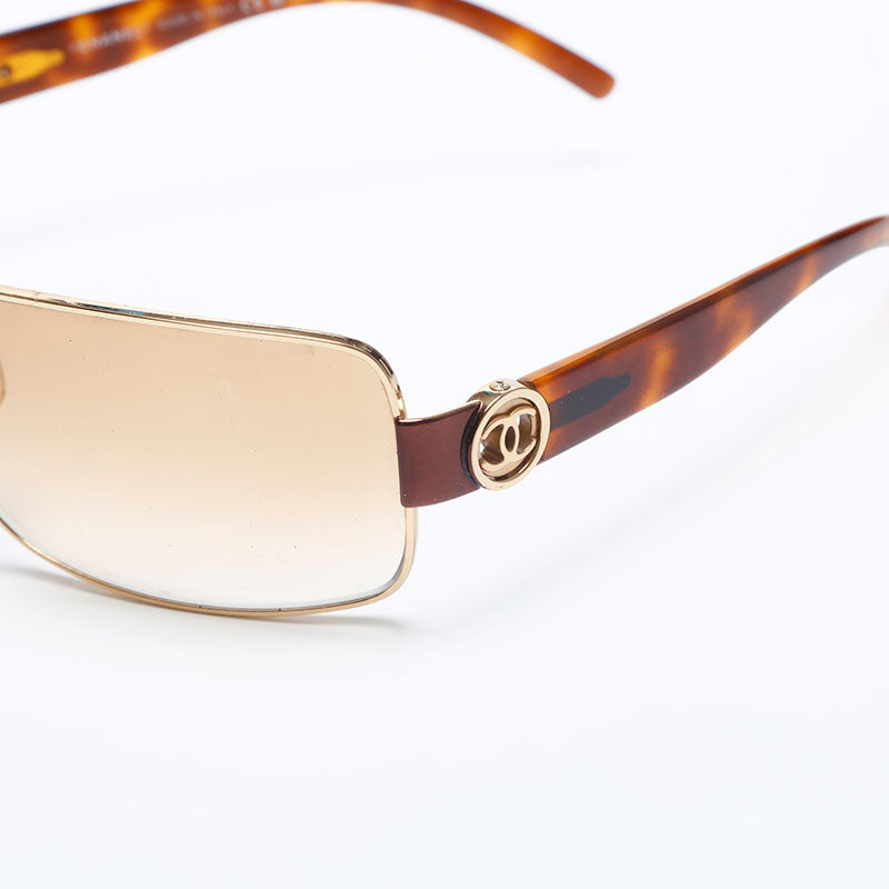Chanel Coco Mark Sunglasses Brown WS9991 – NUIR VINTAGE