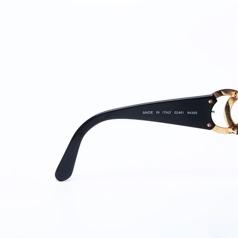 Chanel Coco Mark Sunglasses Black WS9993