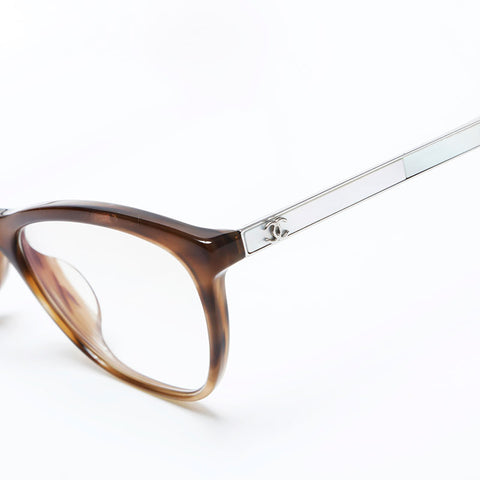 CHANEL COCO Mark sunglasses Brown WS9994