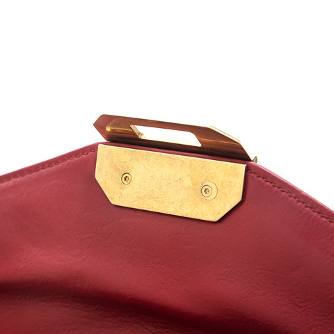 Chanel Mademoiselle 2,55 Kettenumhängetasche Red EIT0756