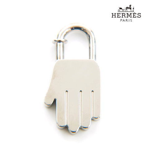 エルメス HERMES カデナハンド 2002年 チャーム シルバー eit0955