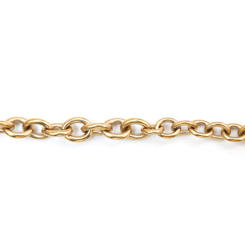 Chanel Chanel Médaille 9-ROW CONORME VINTAGE Collier Matelasse GOLD EIT1033