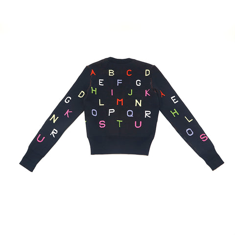 Chanel Chanel Logo Knit Cardigan Top Jirt Configure Multi-Color EIT1109