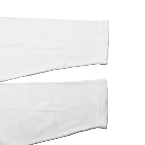 CHANEL logo tape print Long-sleeved T-shirt white eit1113
