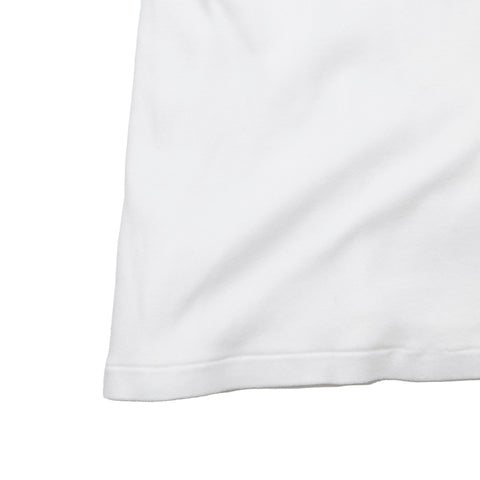 CHANEL logo tape print Long-sleeved T-shirt white eit1113