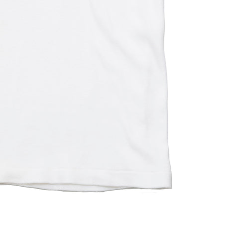 CHANEL logo tape print Long-sleeved T-shirt white eit1113