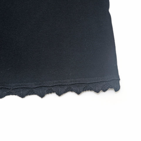 Chanel Coco Button Knit 06A Cardigan Black eit1127