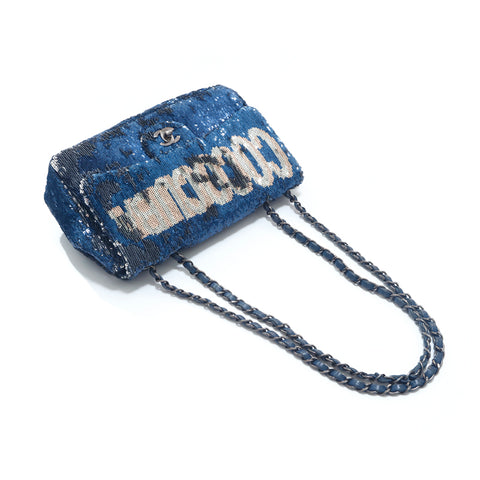 Chanel Sequin Chain Bag de la chaîne