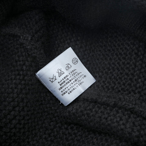 CHANEL Short Sleeve Size: 36 Knit 06A 2006 one piece wool black eit1431