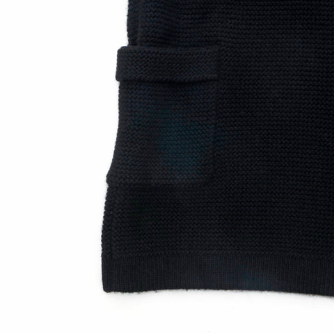 CHANEL Short Sleeve Size: 36 Knit 06A 2006 one piece wool black eit1431