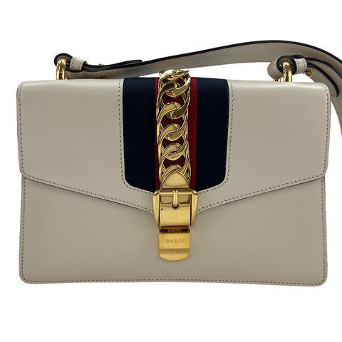 GUCCI Silvi Small Shoulder Bag white WS35053